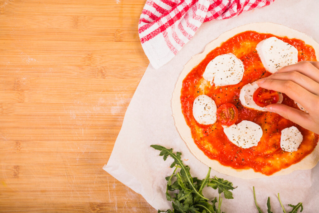 pizza fatta in casa senza glutine